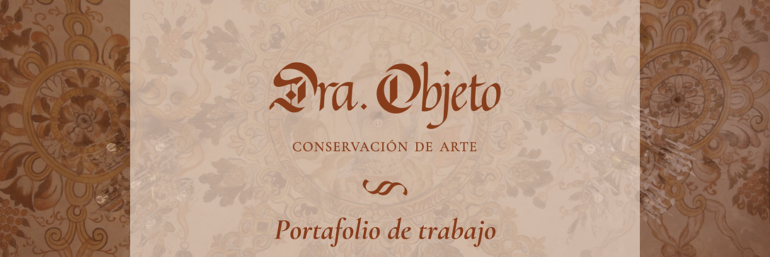 imagen con la portada del portafolio de Dra. Objeto